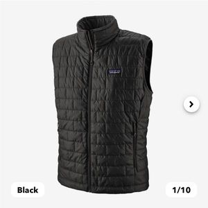 Brand new black Patagonia puffer vest